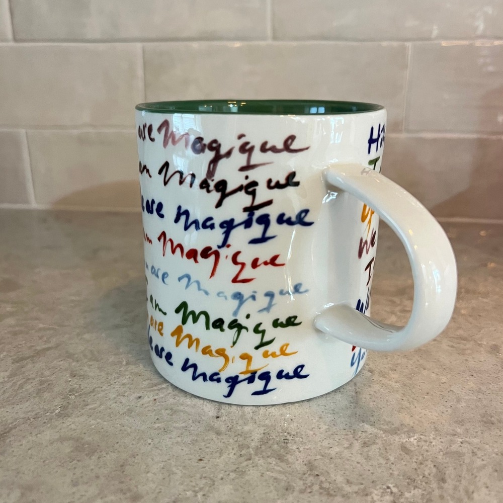 Hotel Magique for Anthropologie Magique Script Ceramic Mug Anthropologie home‎